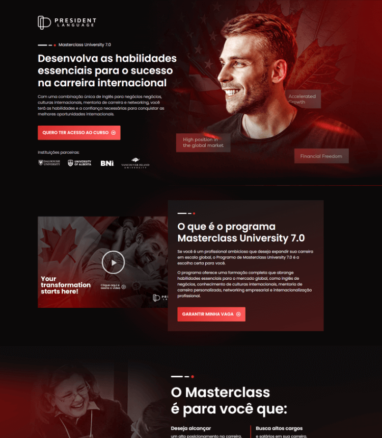 Home President Language