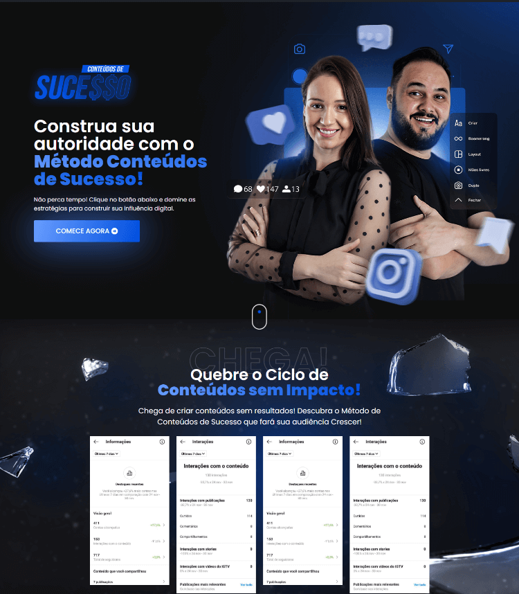 Conteúdos de Sucesso